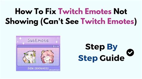 how to view twitch emotes